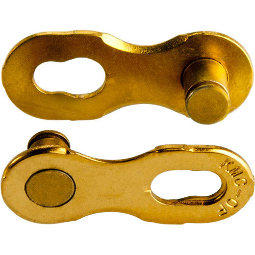 Kmc Verschlussglied Missinglink 12nr Ti-N Gold 12V (2)