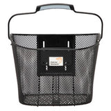 Newlooxs Tuscany Klickfix – abnehmbarer Fahrradkorb – Lenker – 19 Liter – Stahl – Schwarz