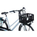 Basilikum fietslat S - klein - 17,5 Liter - schwarz