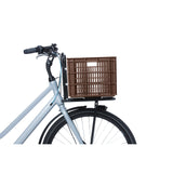 Basilikum Fahrradkiste L - Groß - 40 Liter - braun