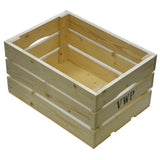 VWP bicycle crate wood natural 40 liters