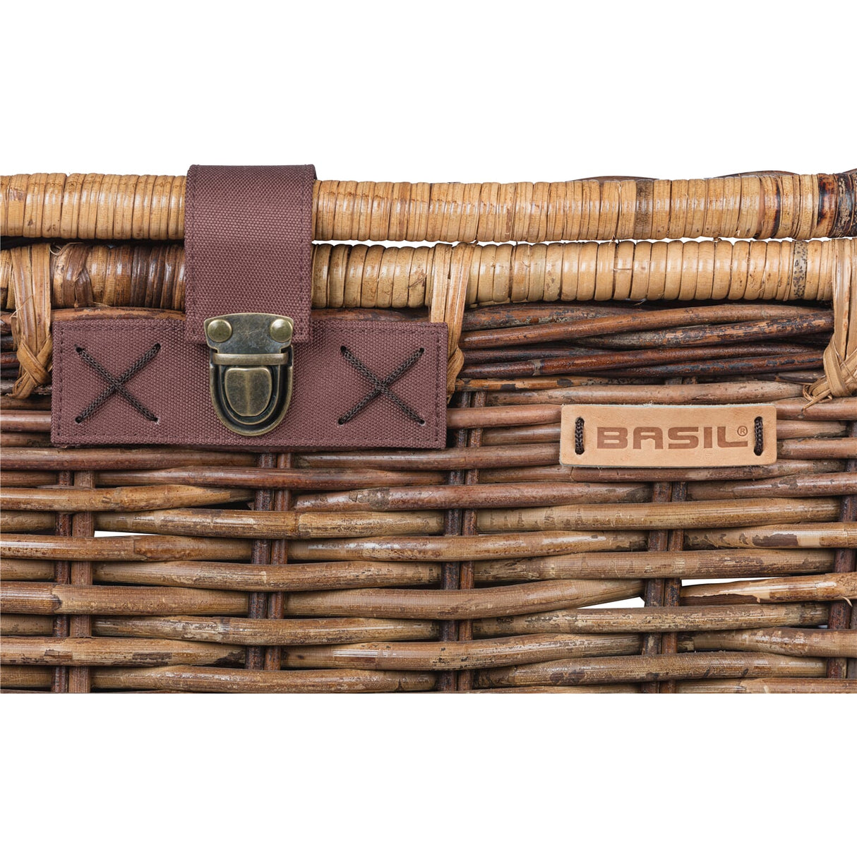 Basil Denton Bicycle Basket Large Brown