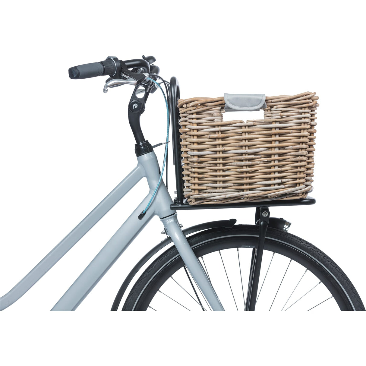 Basil Dorset Bicycle Basket Large Grey