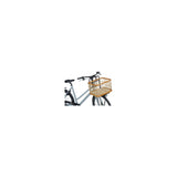Basil Green Life - Rattan Fahrradkorb - groß - zuerst - natürlich braun