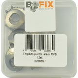 Bofix Box A 12 As-Borgplaatjes Edelstahl Torpedo DT2 SRAM