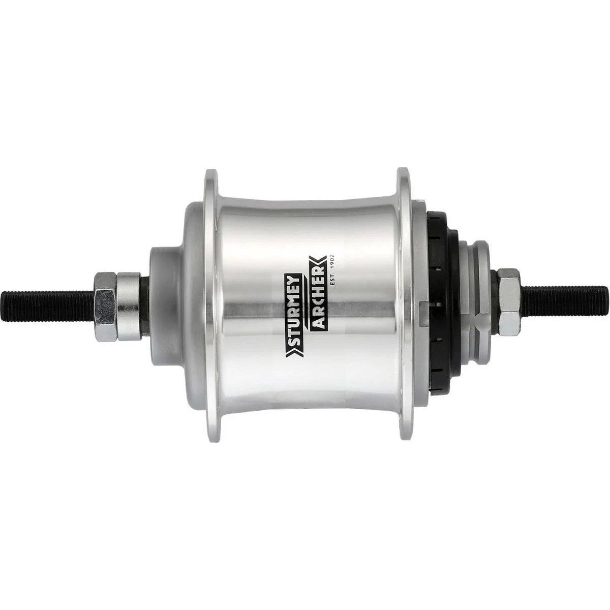 Gear Hub 2 Speed ​​Sturmey Archer A2 Automatic Free Hunue 36 Hull - Silver