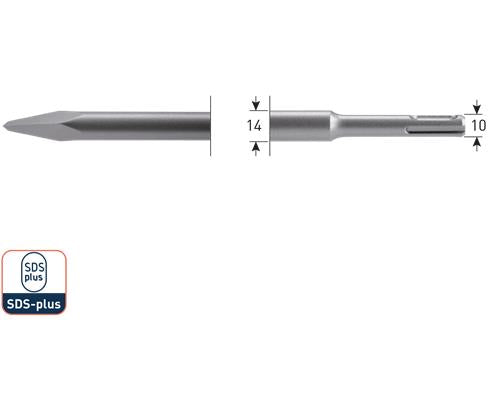 Rotec SDS Spitzmeißel 250mm