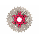 Sunrice-Kassette 10V 11-28 CSRX0 Metallic Silber