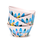 VW T1 Volkswagen Van Waves Set mit 4 haltbaren Rpet-Picknickschalen