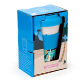 VW T1 Volkswagen Van Waves Set Rpet nachhaltiger Thermos-Reisebecher 400 ml