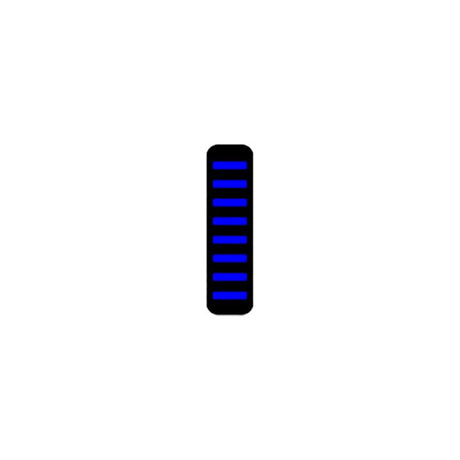 UVP Proguard Kabelbinder – vorne – Aufkleber – Mini – blau
