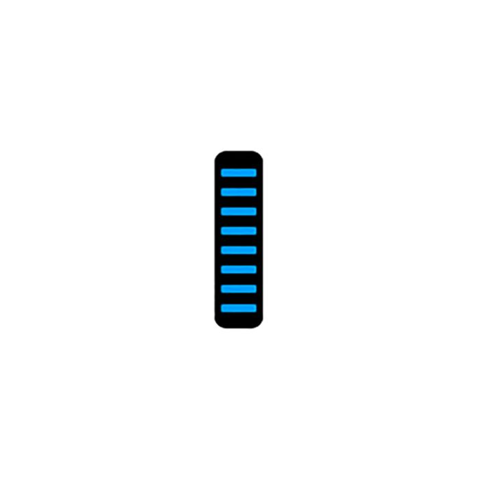 UVP Proguard Kabelbinder – Vorderseite – Aufkleber – Max Protection – Cyan