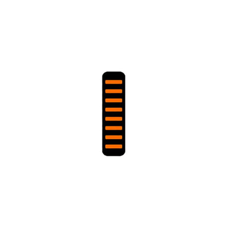 UVP Proguard Kabelbinder – hinten – Aufkleber – orange