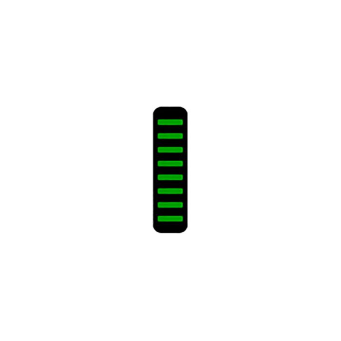 UVP Proguard Bolt on V1 – vorne – Aufkleber – Mini – grün