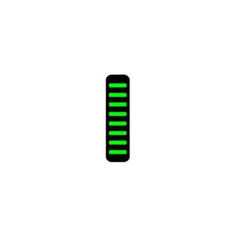 UVP Proguard Bolt on V1 – vorne – Aufkleber – Standard – neongrün