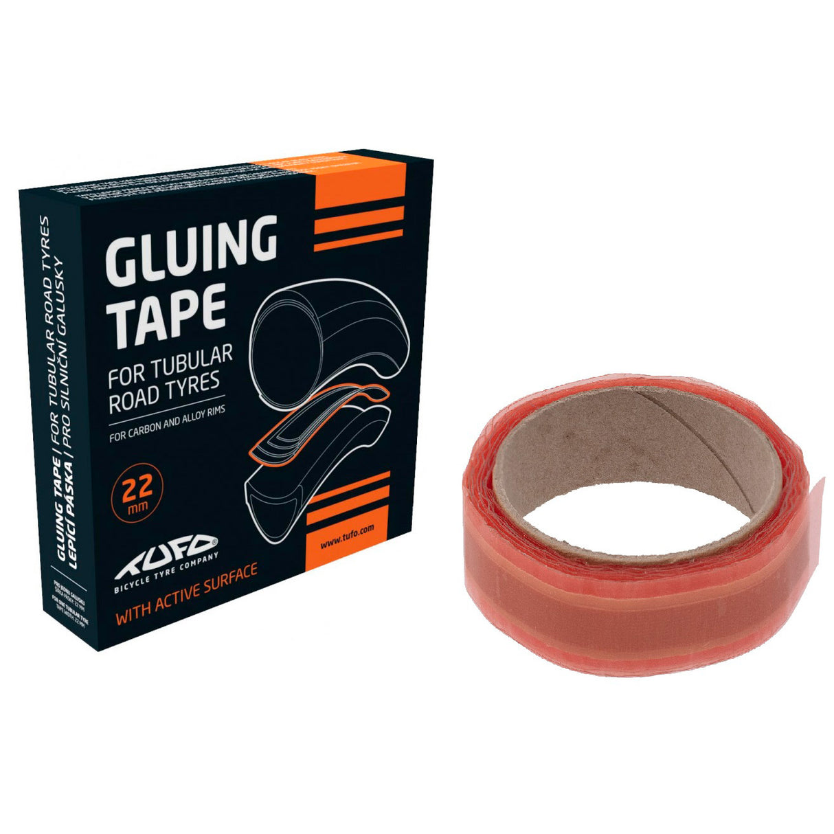 Double -sided tape for tube 22mm 700c