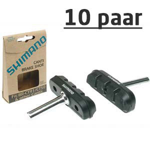 Shimano Set Brake Pads Canti CT91 CT50 per 10 par i låda