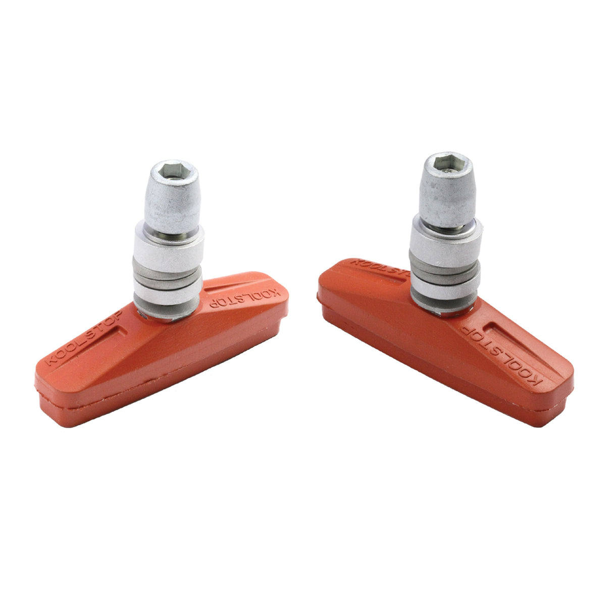 Kool-Stop Koolstop Bremsschuhe V-Brake City Pad Lachs (2 Stück)