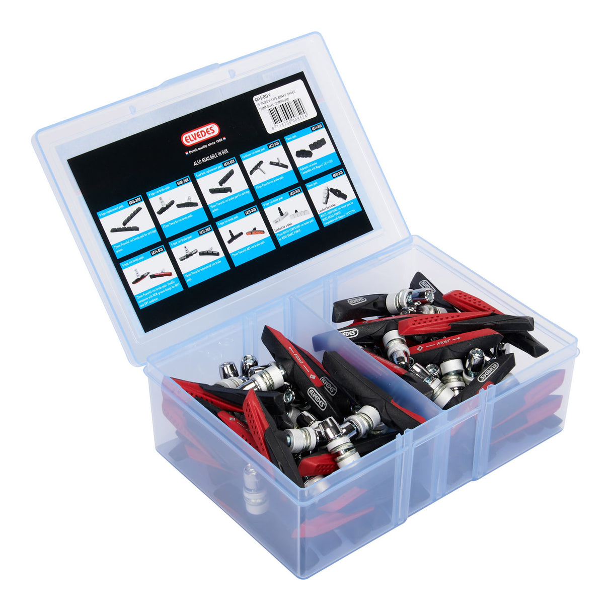 Bremsblock-Set Eledes V-Brems Allen Dual-Verbindung (25 Paare)