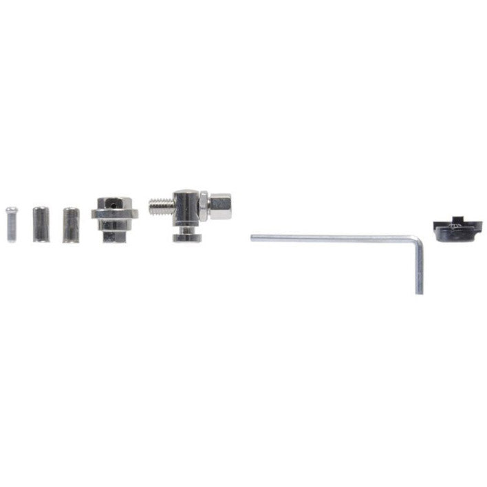 Simson Rollerbrake Bremskabel Set Komplett Edelstahl schwarz auf der Karte