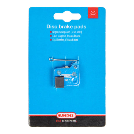 Scheibenbremsblock-Set Eledes Organic Shimano BR-M555, M556, C900, C901 (1 Paar)