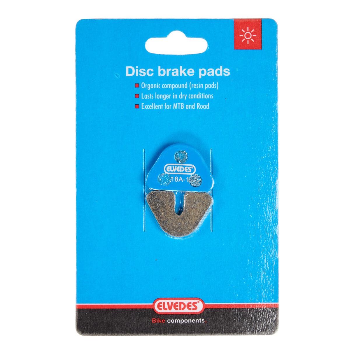 Scheibenbremsblock Set Eledes organic datech Twincam (1 Paar)