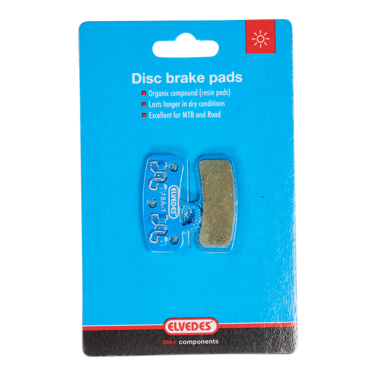 Elvedes Disc Brake Block Set Organic Hayes Stroker Ace (1 par)