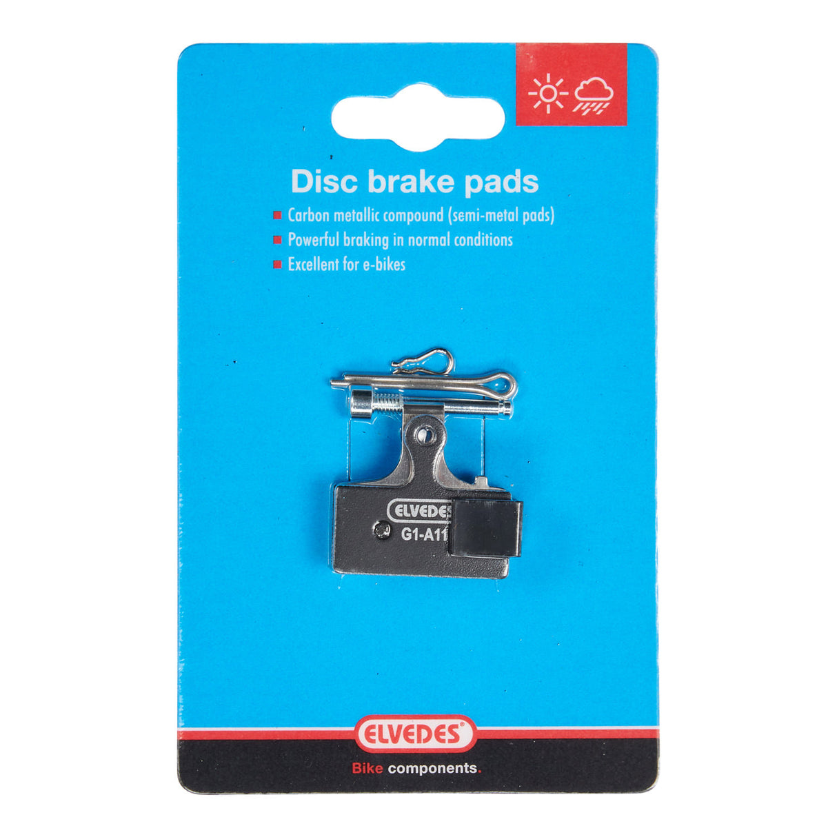 Scheibenbremsblock Set Eledes Metalic Carbon Shimano Verschiedenes (1 Paar)