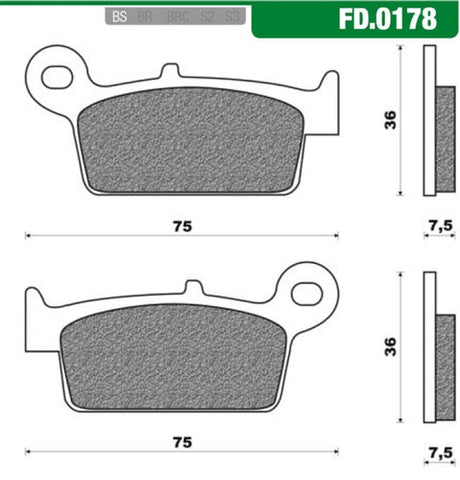 NEWFREN BREAK BLOCK SETE NEUE FREN FD0178