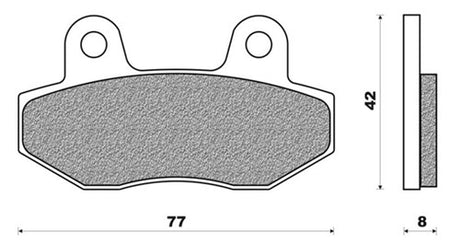 Discbremsblock FD0358 China Speedfight 3