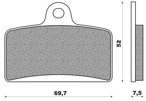 NEWFRen Disc Bremsblock FD0380 SENDA V.