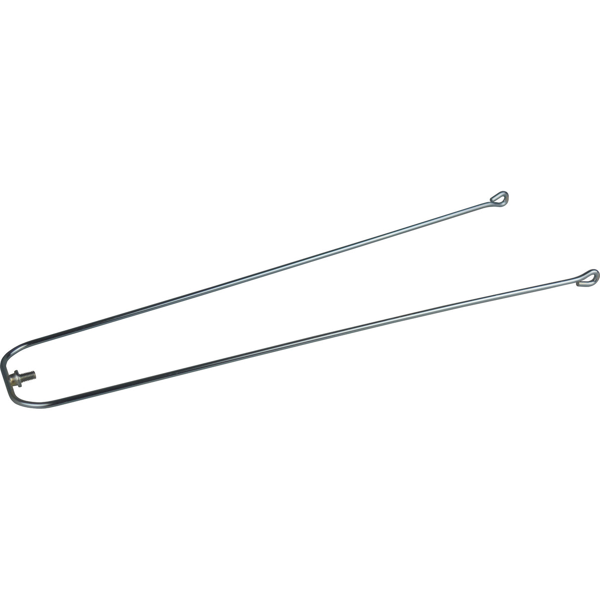 Eurofender spatbordstang 28 draad 350mm pad bev. verzinkt