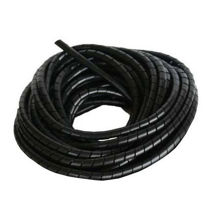Kabelrahmenschutzspirale 9-30mm schwarz (25m)