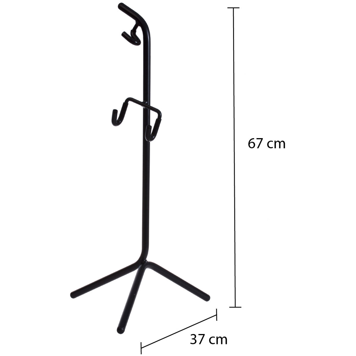 STECO SHOW Stand Stand Stand Stand Display 3-beinig Matt Black