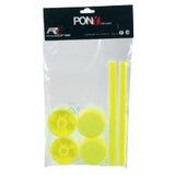 Saccon Salage Show Stand Styling Set Pony Gelb