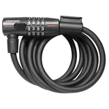 Trelock SK312 Spiral Cable Lock Code 180 12mm schwarz