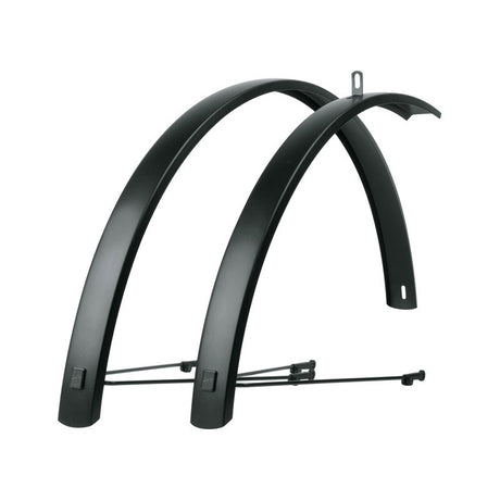 SKS Fender Set 28 (622) Rand Al 46mm Aluminium Schwarz