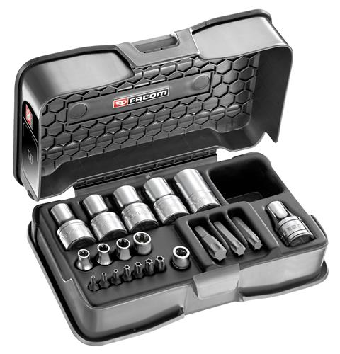 Facom-Set mit Torx-Stecknüssen und Bits