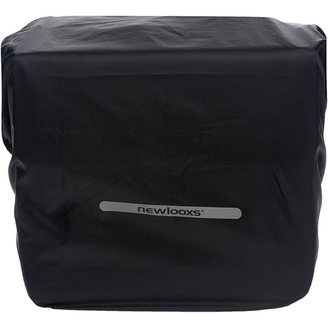 Neue Looxs Regenabdeckung Dubbel - Schwarzer wasserdichte Polyester -Fahrradbeutel - Reflexion - 40x97 cm