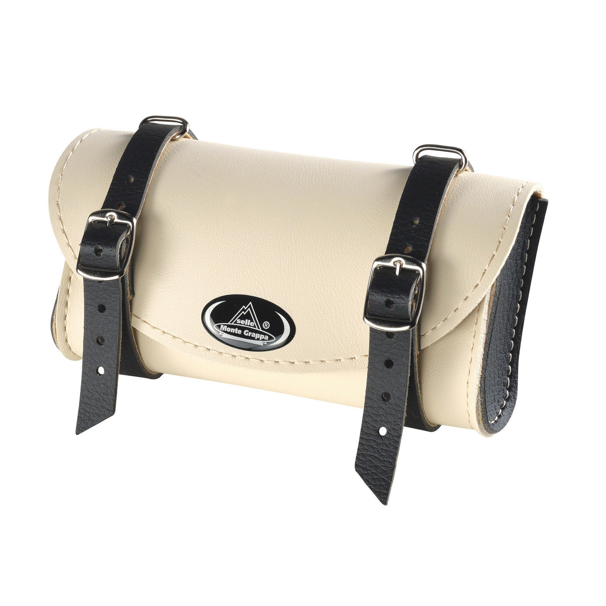 Selle Monte Grappa Monte Grappa Satteltasche Fashion Skay Cream Schwarz