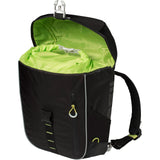 Basil Meilen Dawypack - sportlech Velo Bag - Unisex - schwaarz Kalk