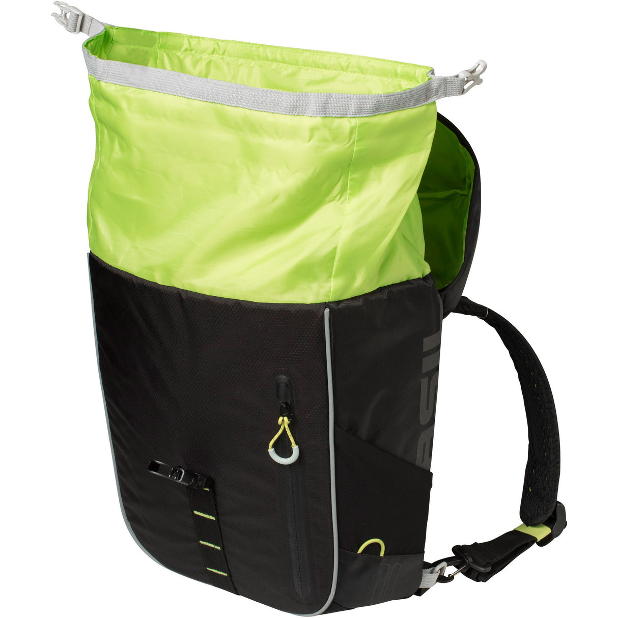 Basil Meilen Dawypack - sportlech Velo Bag - Unisex - schwaarz Kalk