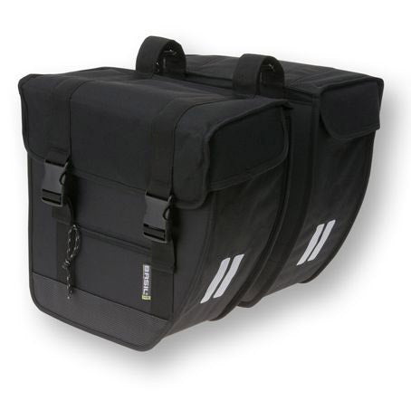 Basil Tour XL Doppeltasche 40 Liter schwarz 17016