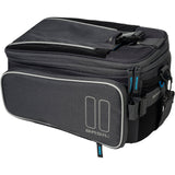 Basil Sport Design Trunksack-Grau-Fahrradbagagaagaagraagertas, 7-15L, Wasserabweis für regelmäßiges Fahrrad und E-Bike