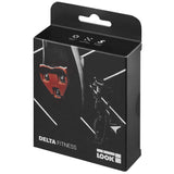 Titta sko spelar Delta Grip Red