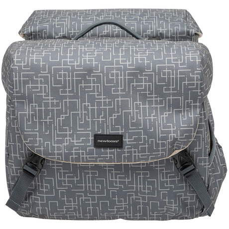 Mondi Joy Double Bicycle Bag - Racktime Snap -it - Wasser -Repellent Polyester - 38L - Ivy Walnuss