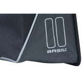 Basilikum Doppelfahrradbeutel, schwarz, Wasser -Repellent, 35l