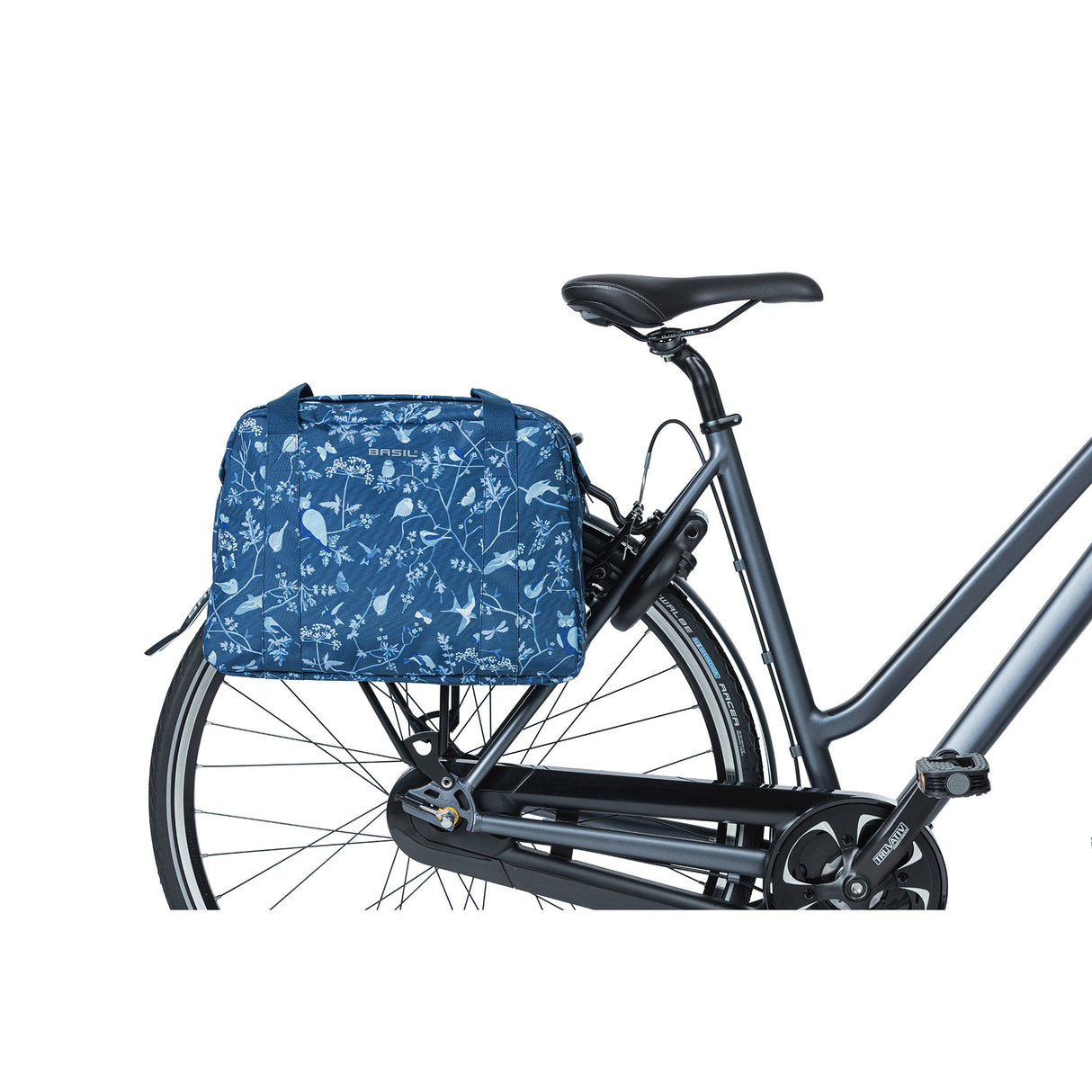 Basil Wanderlust transporte todo el bolso Bag Blue Bicycle Mano con agua Retota 18L