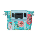 Basil Bloom Field Bicycle Handbag - Durable, Waterproof, Blue