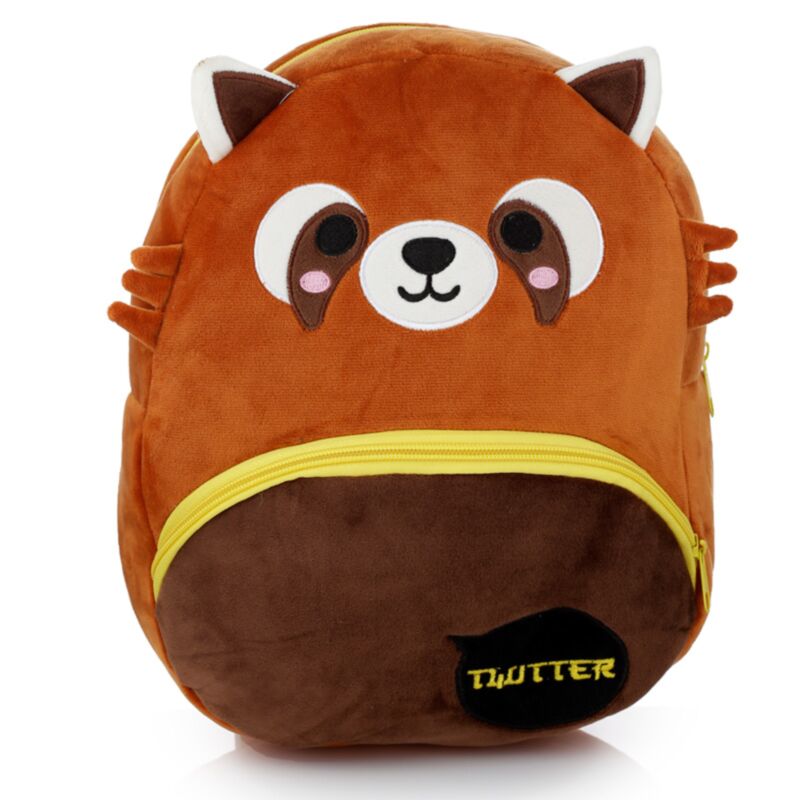 Adoramals roter Panda-Plüschrucksack